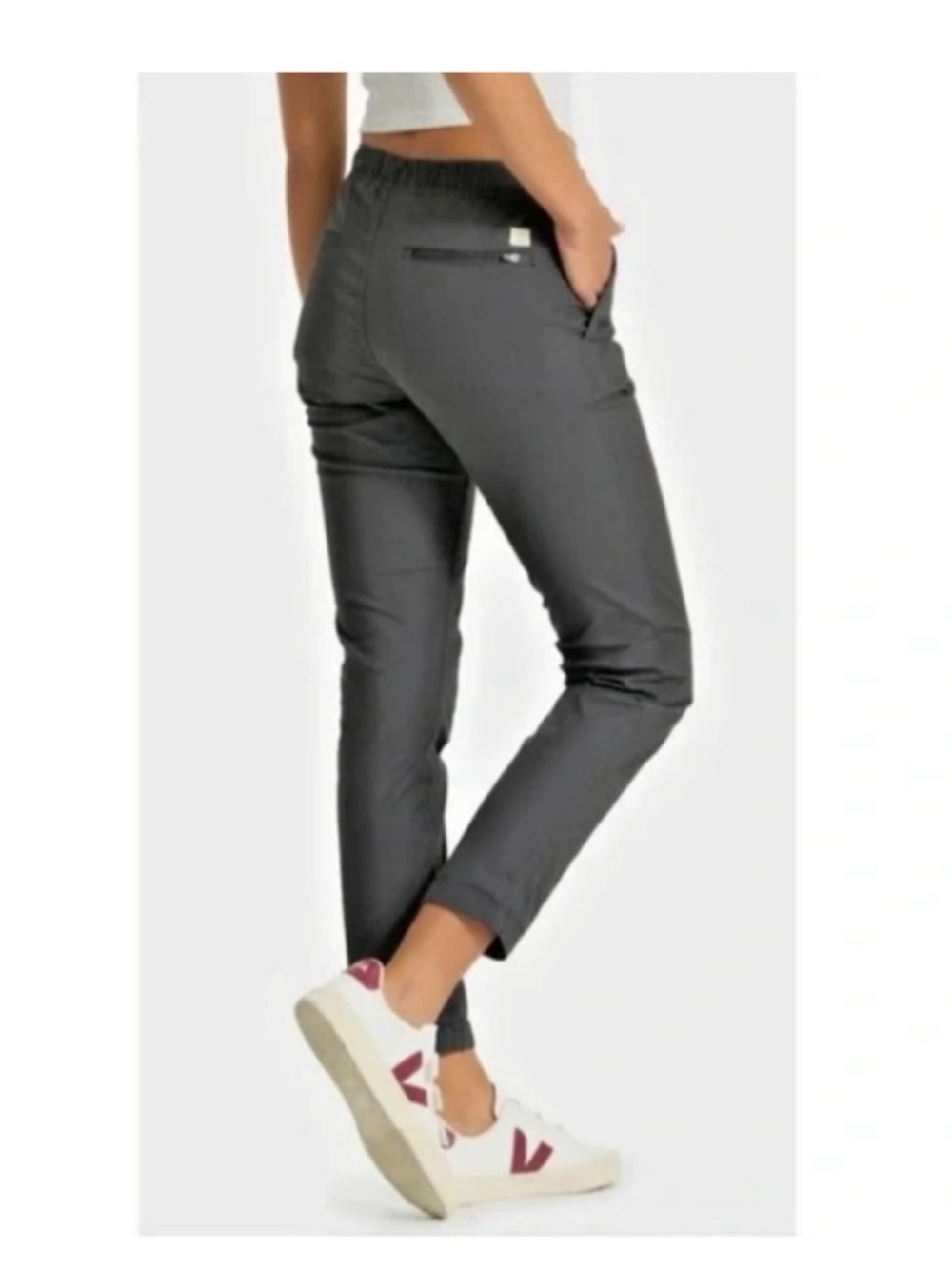 Vuori Ripstop Pant Women's VW401 Charcoal Gray Size Small Stretch Hiking outdoor